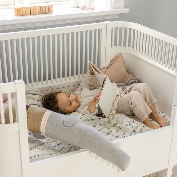 Baby- & juniorseng, classic white, Sebra