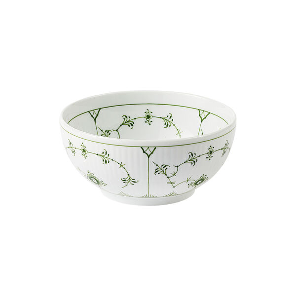 Gr&oslash;nn Musselmalt Riflet Sk&aring;l 47 cl, Royal Copenhagen