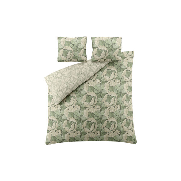 Acanthus Dynetrekk | Green/Cream, William Morris at Home