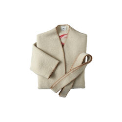 GM horse wool cardigan, beige/coral, Kitty Sablu