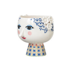 Eva Urtepotteskjuler, blå, Bjørn Wiinblad