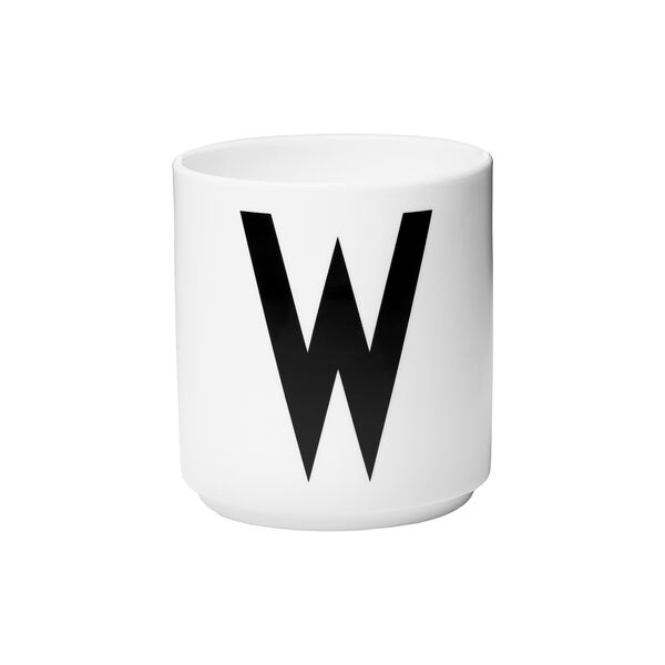 Personlig barnekopp, W, Design Letters