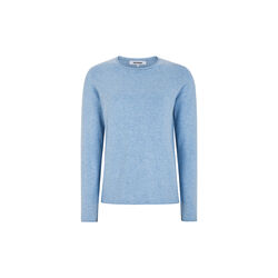 SRMarla O-neck Knit Roll Edge, windsurfer melange, Soft Rebels