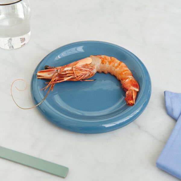 Barro tallerken Ø 18 - 2 stk, dark blue, HAY