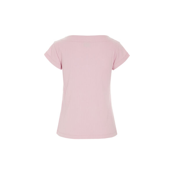 Naibu Rib T-Shirt, chalk pink, BITTE KAI RAND