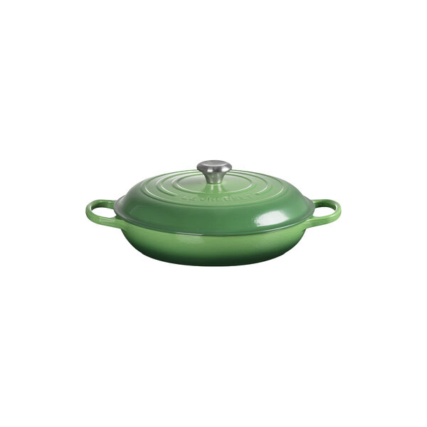 Signature st&oslash;pejern buffetgryte 30 cm, bamboo green, Le Creuset