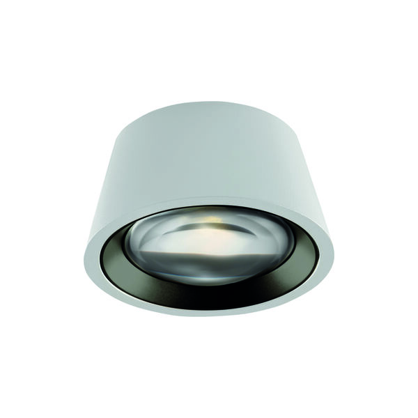 Optic Out 1 taklampe, white/black, LIGHT-POINT