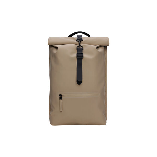 Rolltop Rucksack, beige, Rains