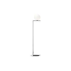 Flos IC F1 gulvlampe, krom, Flos