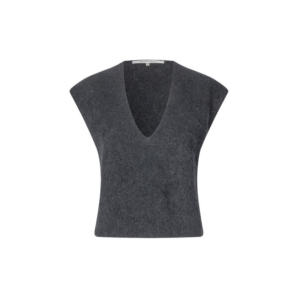 Camryn strikkvest, vulkansk aske, Second Female