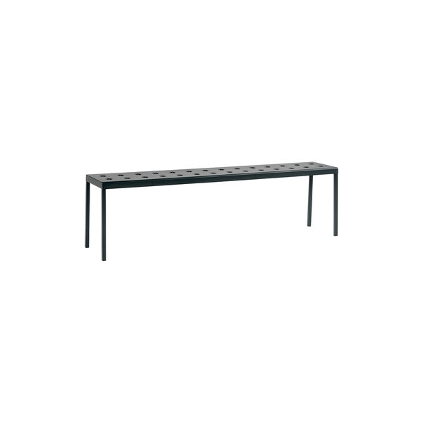 Balcony benk, antrachite, HAY