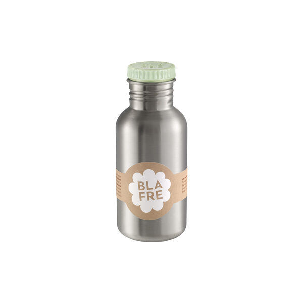 Stålflaske 500 ml, lys grønn Stålflaske 500 ml, lys grønn, Blafre