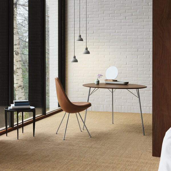 Tray table sidebord, svart, Fritz Hansen