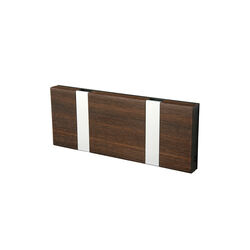 KNAX vannrett 2 knaggrekke, eik/gr&aring;, LoCa