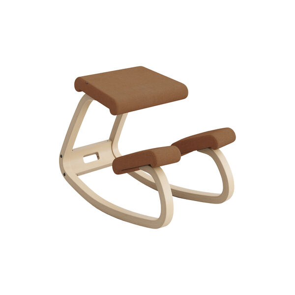 Variable™ knestol, orange/natur Variable™ knestol, orange/natur, Varier Furniture