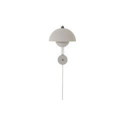 Flowerpot VP8 vegglampe, matt light grey, &Tradition