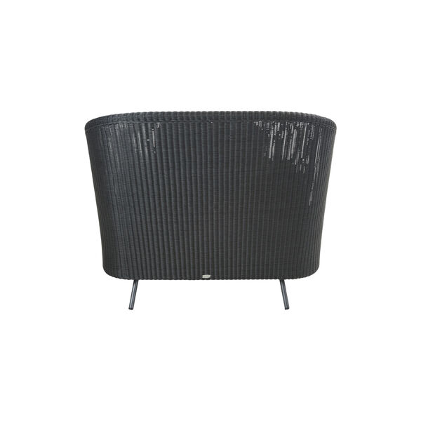 Mega loungestol inkl. putesett, grey/graphite, Cane-line