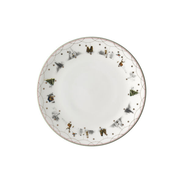 Julemorgen tallerken, 27 cm, Wik & Walsøe