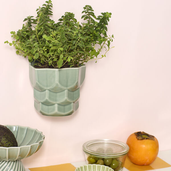 Samsurium vegghengende potte, eukalyptus, Dottir Nordic Design