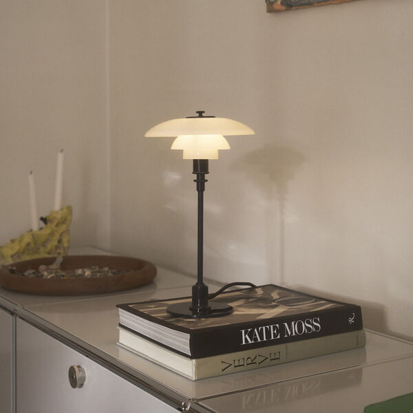 PH 2/1 Bordlampe, glossy deep green, Louis Poulsen