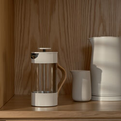 Emma presskanne 1 l., sand, Stelton