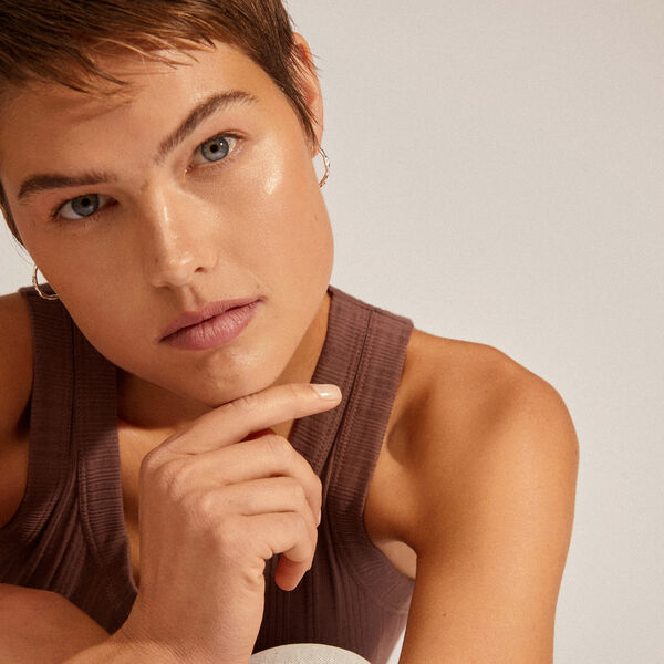 EDDY resirkulerte organisk formede store hoops, s&oslash;lvbelagt, Pilgrim