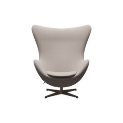 Egg&trade; 3316 loungestol, Christianshavn 1120 light beige/brown bronze, Fritz Hansen