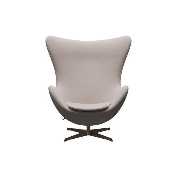 Egg&trade; 3316 loungestol, Christianshavn 1120 light beige/brown bronze, Fritz Hansen
