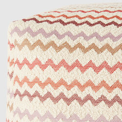 Capri utendørs puff, rød multifarget, Missoni Home