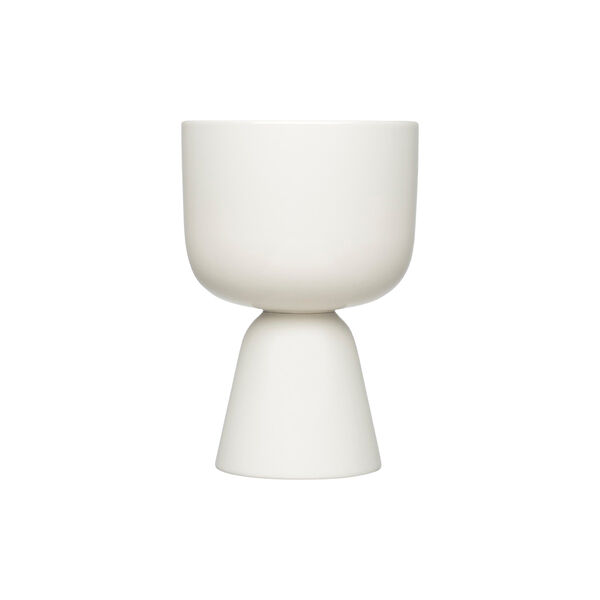 Nappula blomsterpotte small, hvit, Iittala