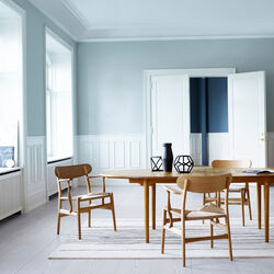 CH337 Dining Table, oiled oak, Carl Hansen & Søn