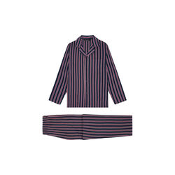 Pisa pyjamas, navy/white/bordeaux strip, Ambassador 1867