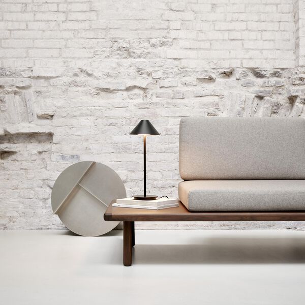 Keglen bordlampe, sort, Louis Poulsen