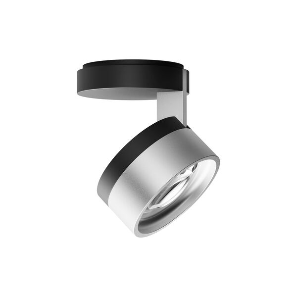 BLADE C1 SLIM taklampe, matt black/satin silver, LIGHT-POINT