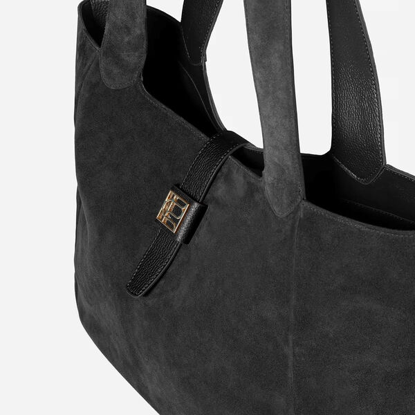 Lucille Tote Bag Large, black, CAMILLA PIHL