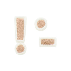 Strykemerke, tegn -!, Blafre