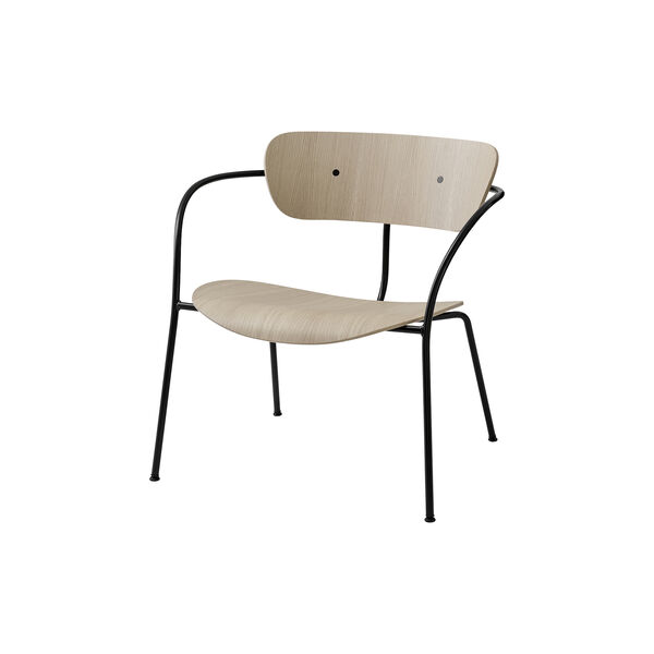 Pavilion AV5 loungestol, eik/sort, &Tradition