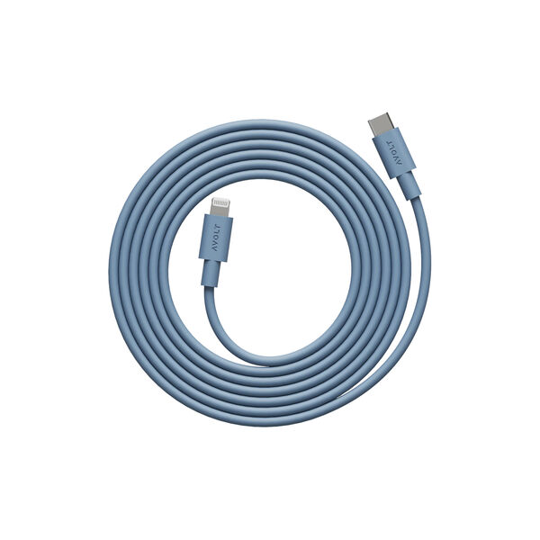 Cabel 1 USB-C to lightning, shark blue, Avolt