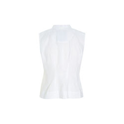 Airy linen sleeveless blouse, white, BITTE KAI RAND