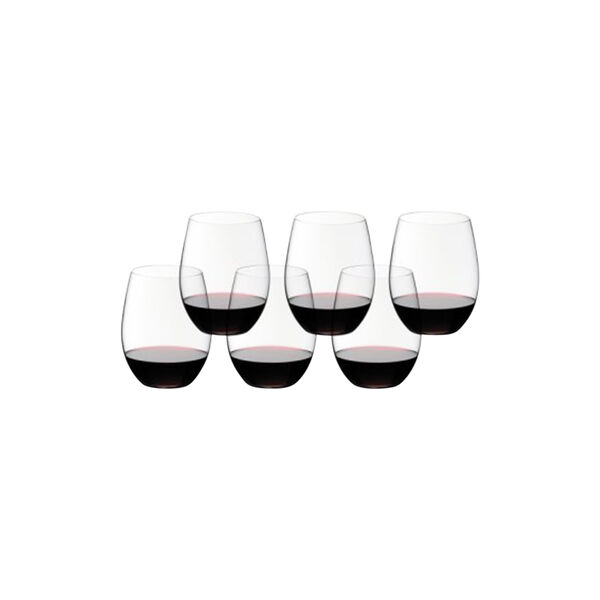 O-Wine 20-års jub. Cabernet/Merlot 6-pk, klar, Riedel