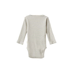 DicteKB Bodystocking, grey striped, Sofie Schnoor