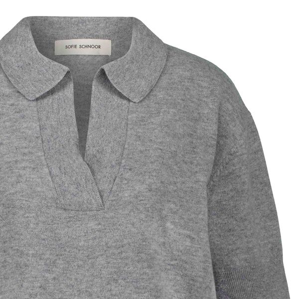 Bluse, grey melange, Sofie Schnoor