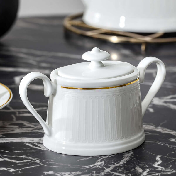 Chateau Septfontaines sukkersk&aring;l, hvit, Villeroy & Boch