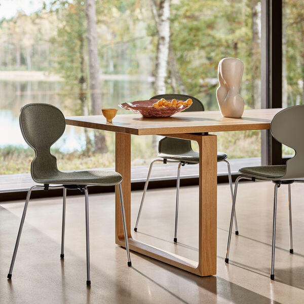 Myren&trade; 3101 forsidepolstret stol, olive green/Fiord 961, Fritz Hansen