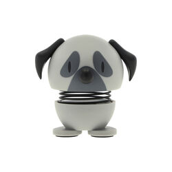 Pug, grey, Hoptimist