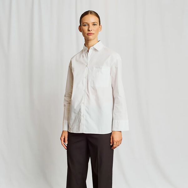 BS Caia Regular Fit Shirt, white BS Caia Regular Fit Shirt, white, Bruun & Stengade