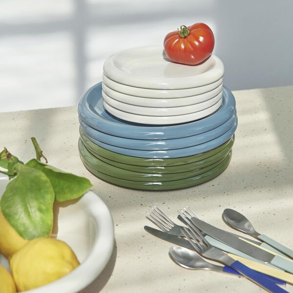 Barro tallerken &Oslash; 24 - 2 stk, green, HAY