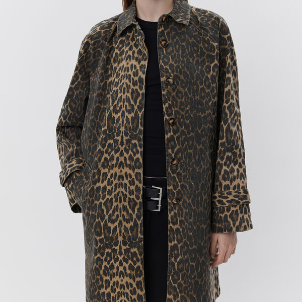 FilipaSW Coat, light brown leopard, Sofie Schnoor