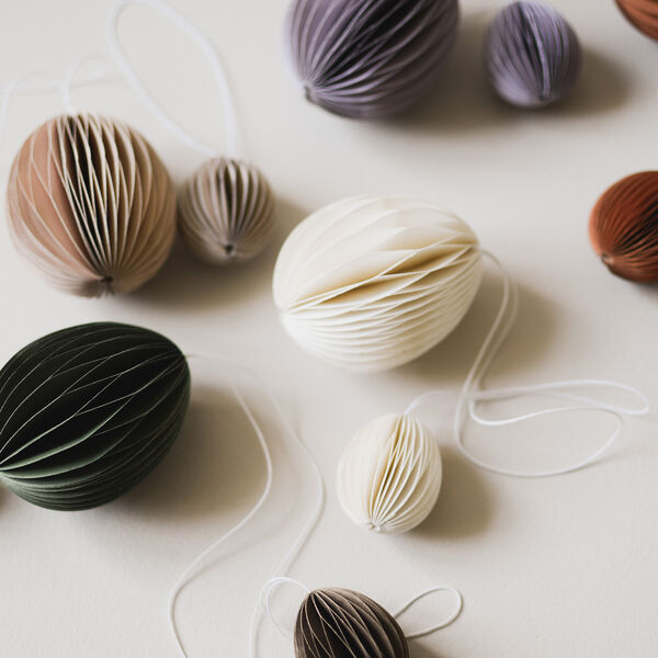 OVOID påskepynt small, moss, DBKD