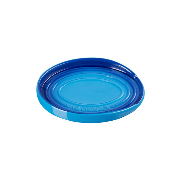 Oval gryteskjeholder, azure blue, Le Creuset